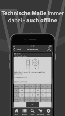 Die Wegertseder-App: Technische Maße immer dabei - auch offline